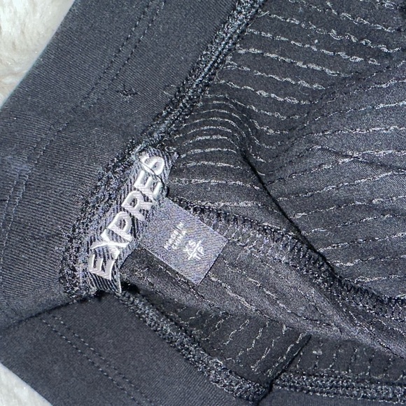 Express  black and silver sequin leggings size XS. - Picture 3 of 7